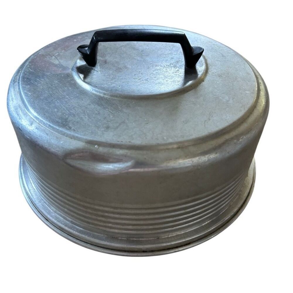 Vintage Regal Ware 1950’s Aluminum Cake Cover With Base